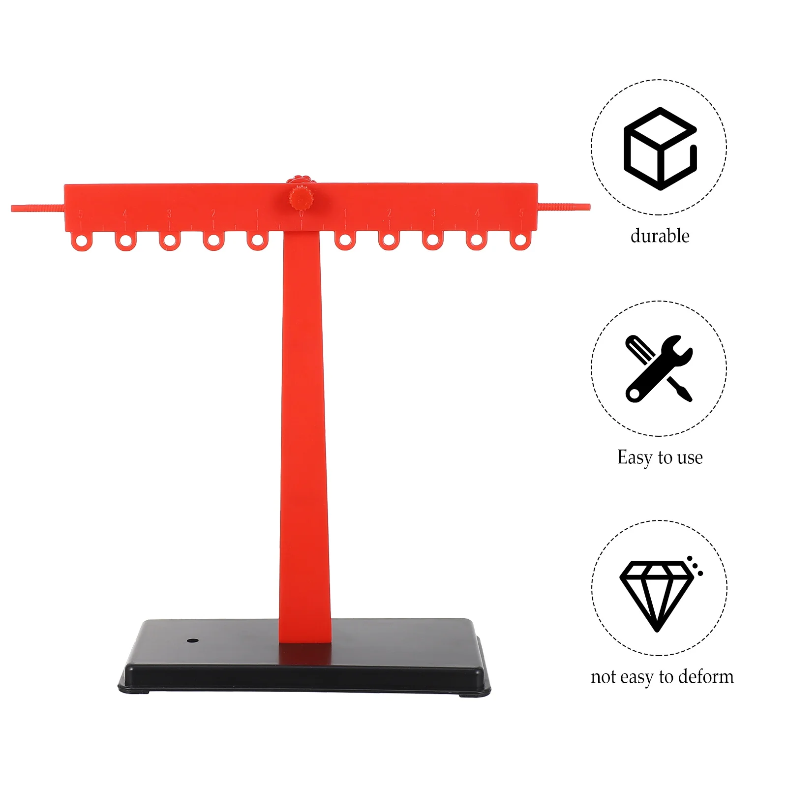 2 Sets Lever Ruler Teaching Aids Plastic Safe DIY Assembly Model Toy Experiment Equipment Educational Tools Science Building