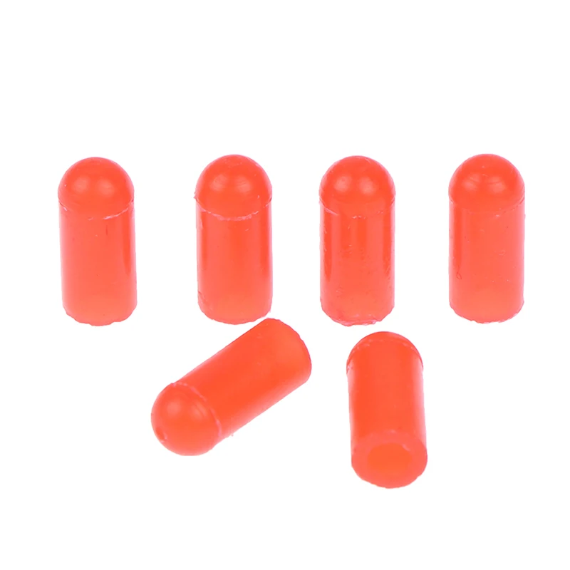 20PCS Food Grade Silicone Rubber Needle Cover Syringe Sealing Test Tube End Cap