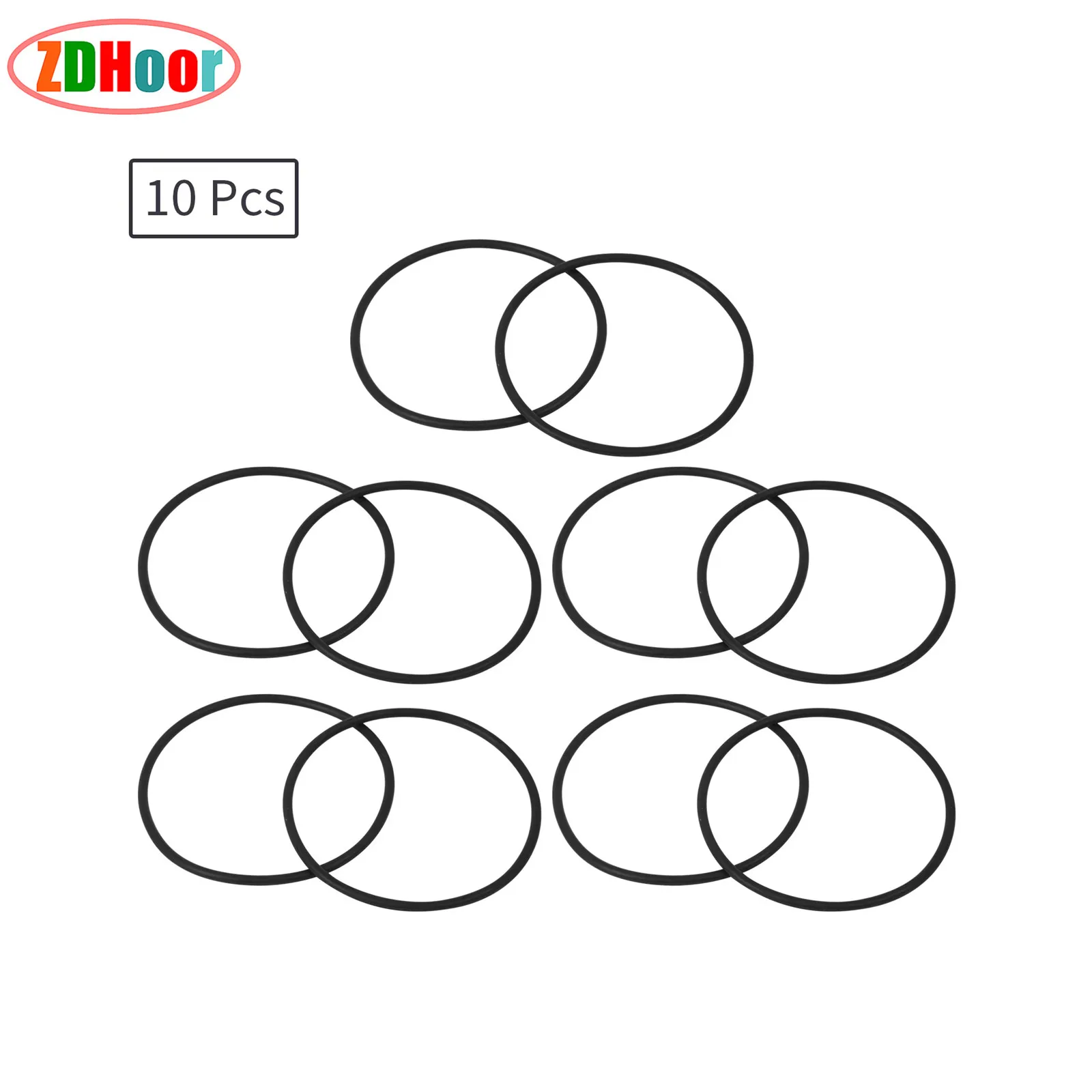 10Pcs Rubber O-Rings for 10 inch water filters Compatible with Filter Bottle Gaskets Sealing O-Rings Water Purifier Leak Proof