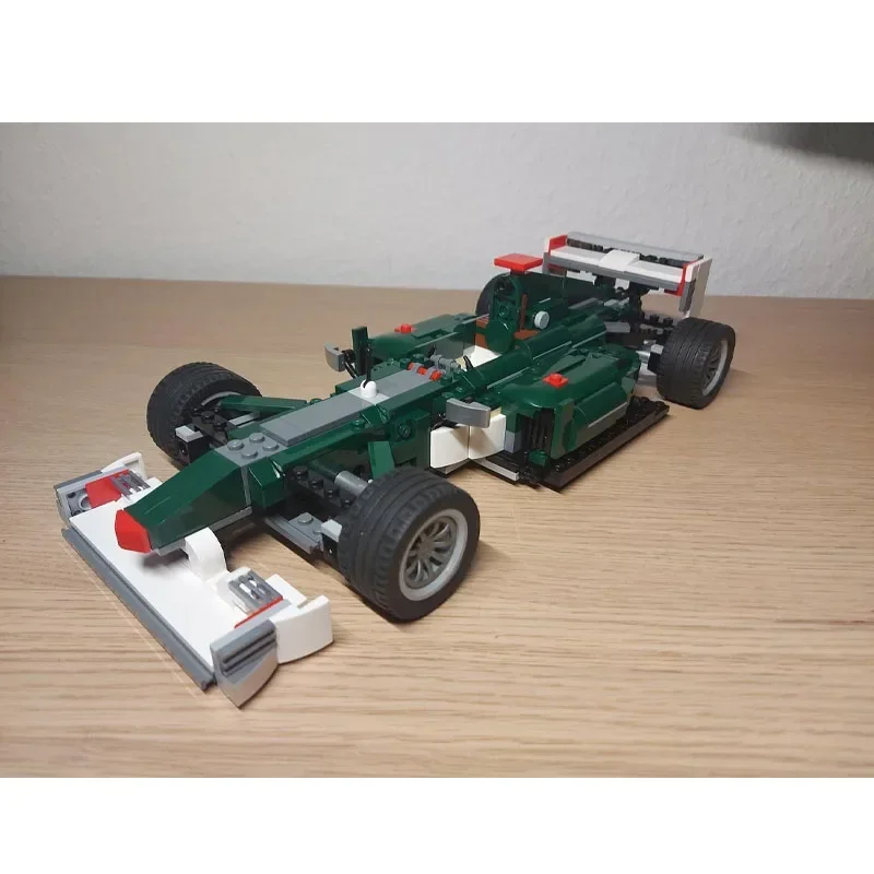 MOC-9538Classic F1 صيغة سيارة رياضية سيارة اللبنات Model564PartsMOC الإبداعية بنين أطفال عيد ميلاد اللبنات لعبة الهدايا