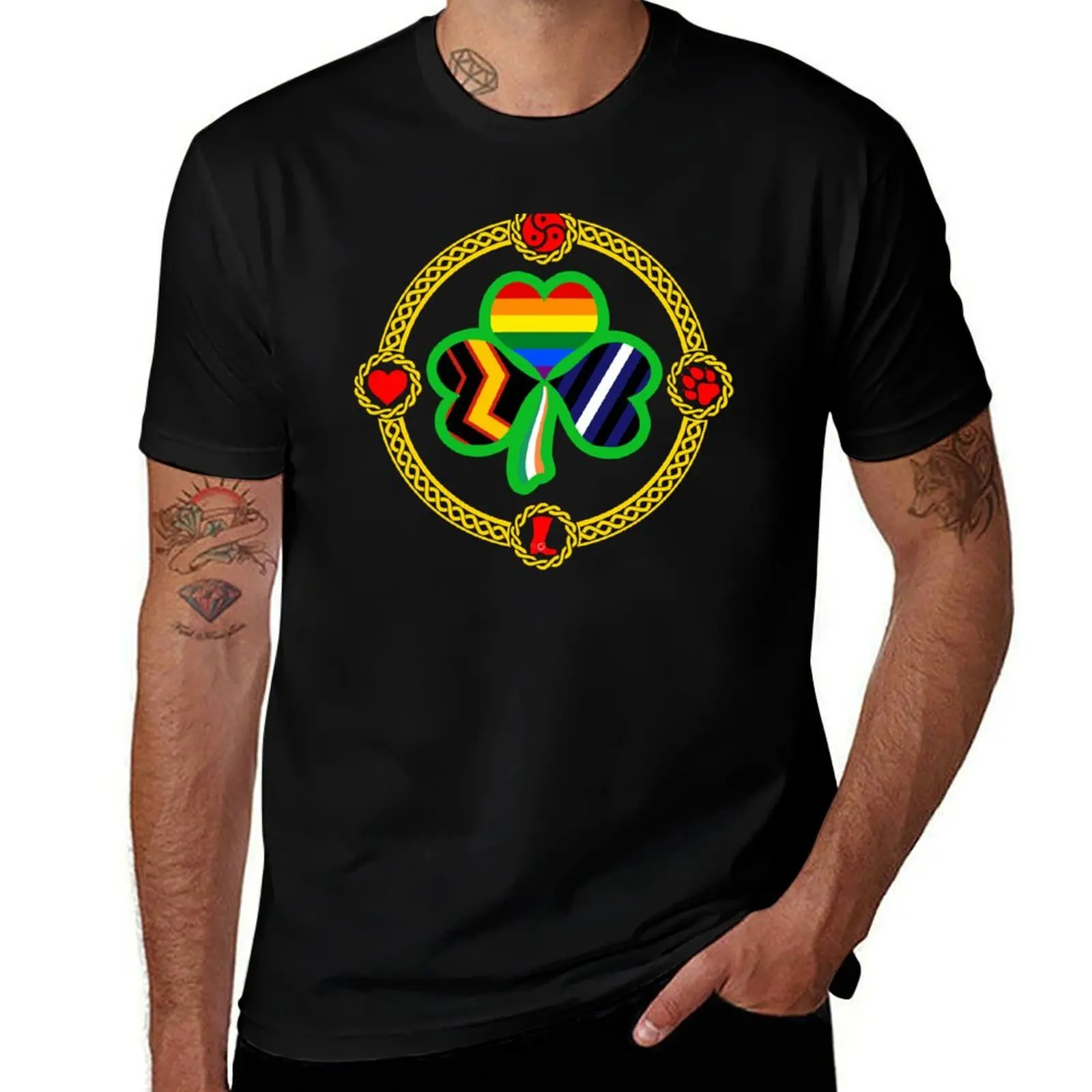 Shamrock Of K!nk T-Shirt Casual Minimalist Short Sleeve Top T-Shirt