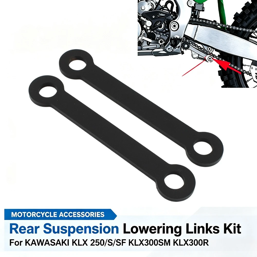 Rear Suspension Lowering Links Kit For KAWASAKI KLX 250/S/SF KLX300SM KLX300R KLX250 KLX250SF KLX250S