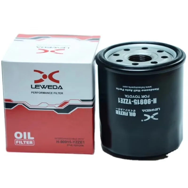 LEWEDA Factory Price High-Performance for Toyota Oil Filters 90915-YZZE1 90915-10003 90915-YZZC5 Engine Oil Filters Accessories