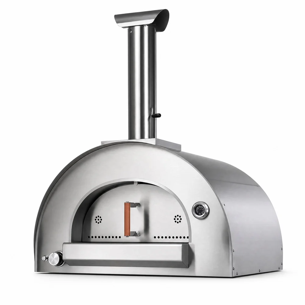 China Supply Stainless Steel Portable Outdoor Kitchen Gas Pizza Oven with Folding Design for Party Ready Use