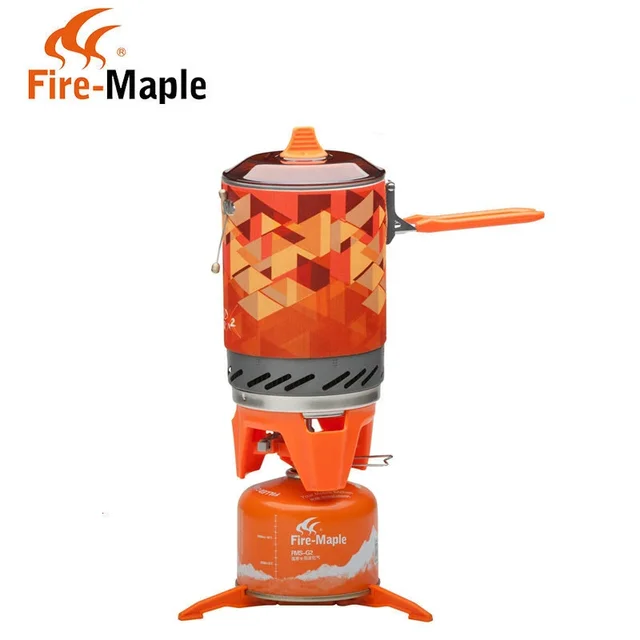 Ogień Maple X1 X2 X3 X5 na zewnątrz palniki gazowe przenośny System gotowania z wymiennikiem ciepła Pot Camping piesze wycieczki kuchenka gazowa