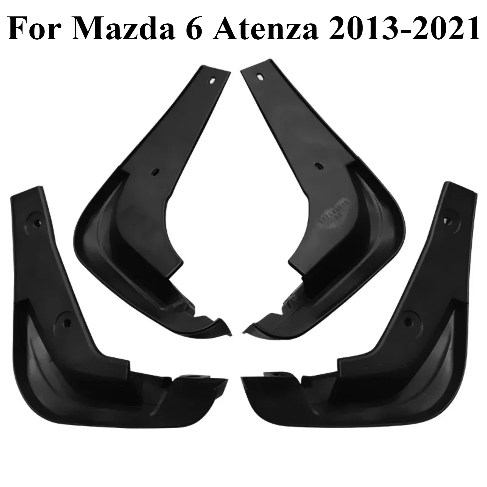 Mud Flaps Car Mudguards Splash Guards Auto Exterior Accessories For Mazda 6 Atenza 2013-2021 4Pcs Front & Rear Durable