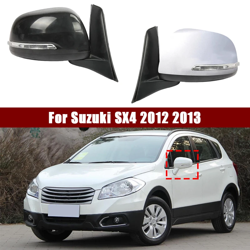 

Car Accessories For Suzuki SX4 2012 2013 Auto Outside Door Rearview Mirror Assemblys Left/Right