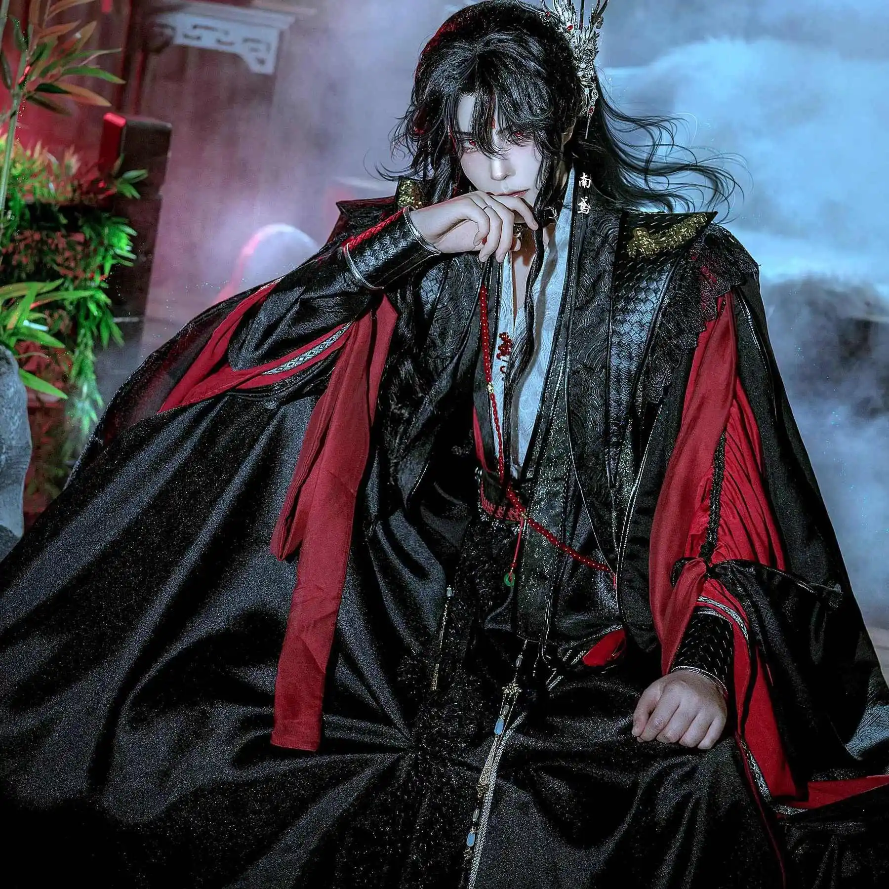 

The Scum Villain's Self-Saving System Western Regions Dunhuang luo binghe Cosplay Costume Ancient Hanfu Dress Halloween Party