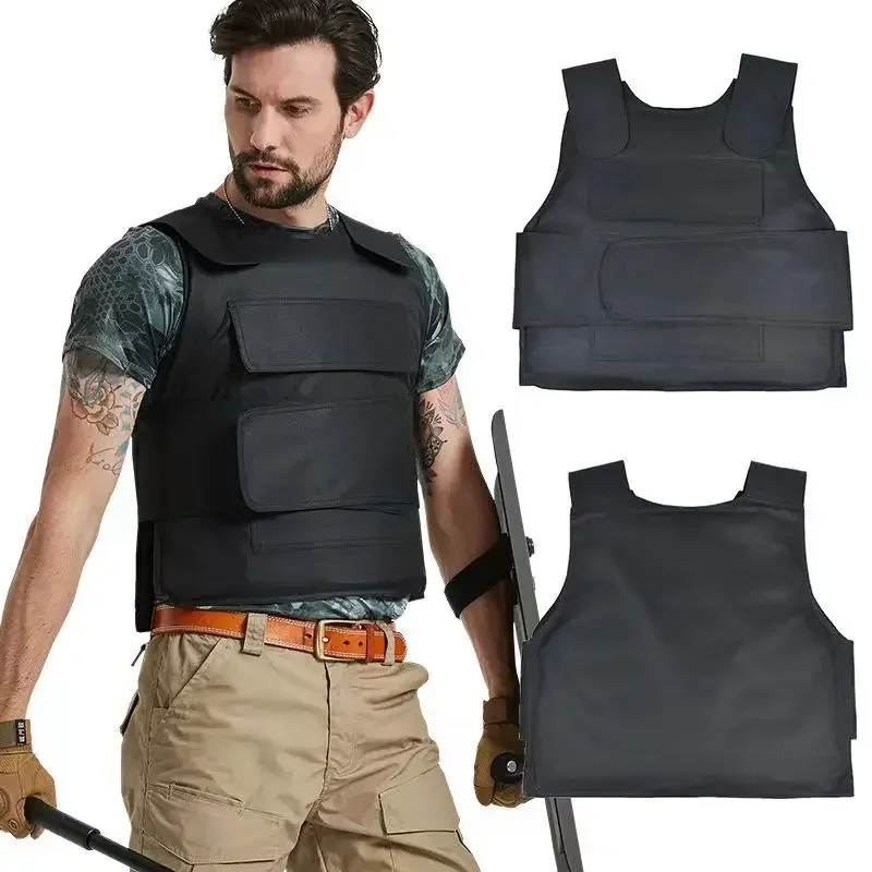 Tactical Anti Stab Steel Plate,10x12in Puncture-Proof Stab-proof Plates,Anti Chop Security Guard Self Defense Armor Carrier Vest