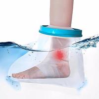 Child Waterproof Cast Cover Relieve Pain Foot Brace Bandage Reusable Plaster Bag Shower Bath Sleeve PVC Protector