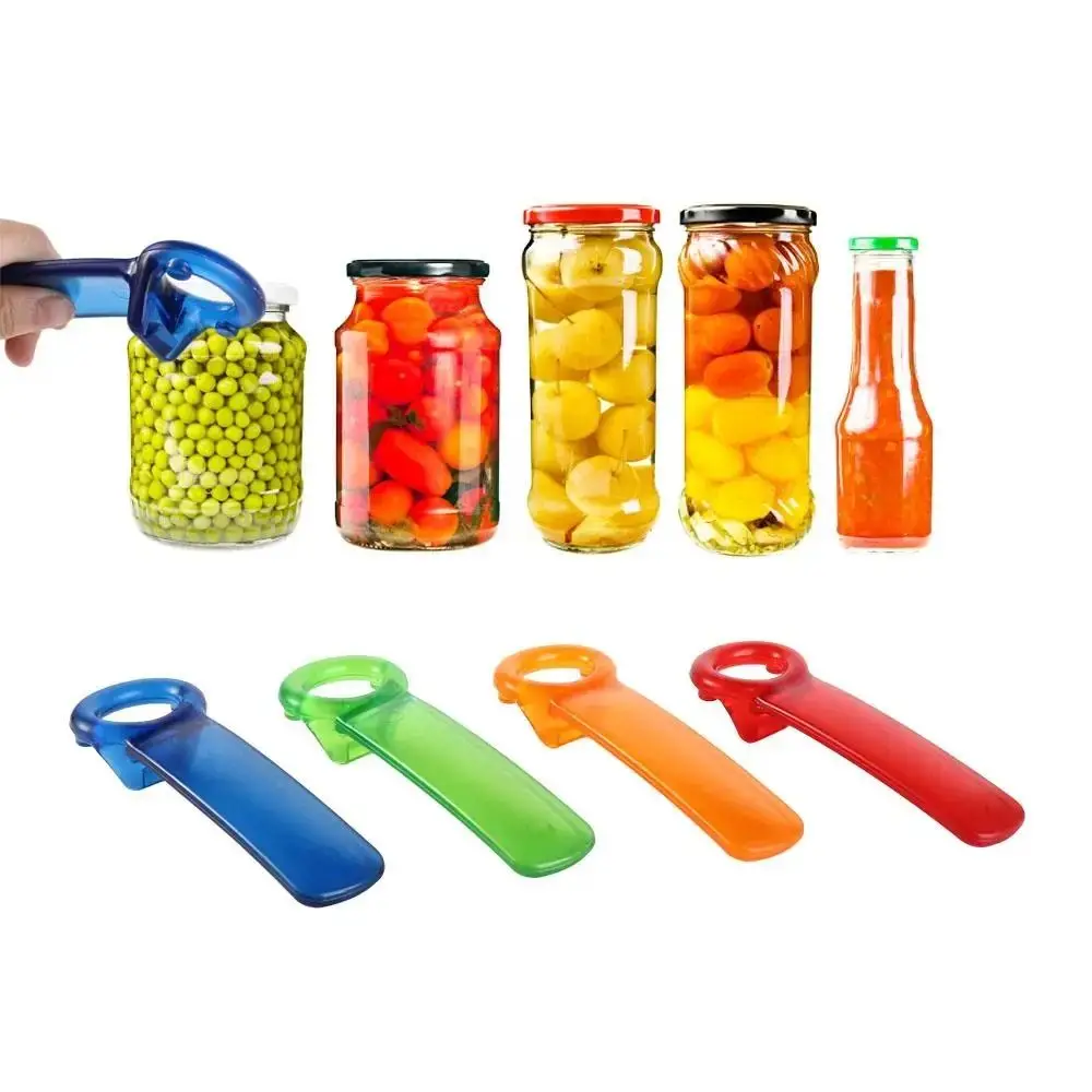 Plastic Beer Bottle Opener New Multifunctional Non-slip Can Openers Kitchen Gadgets Jar Opener