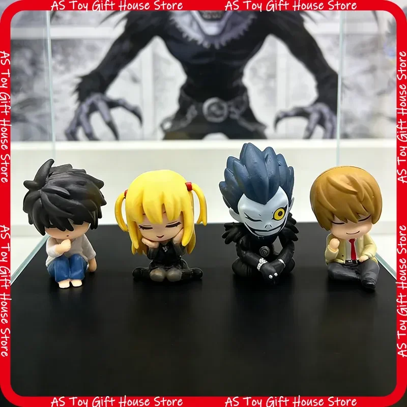 Figurines miniatures en PVC Kawaii Anime Death Note, Light Yagami, Amane Misa, Ryuk, pour décoration de bureau, cadeau pour les fans d'anime