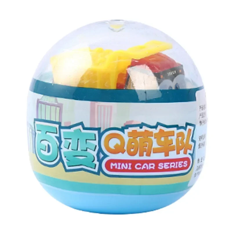 1 ชิ้นสุ่มมินิไดโนเสาร์รถรุ่นไข่การเปลี่ยนรูปรถยนต์เปลี่ยน Action Collection ของเล่นแปลกใหม่ของขวัญกล่องตาบอดของเล่น