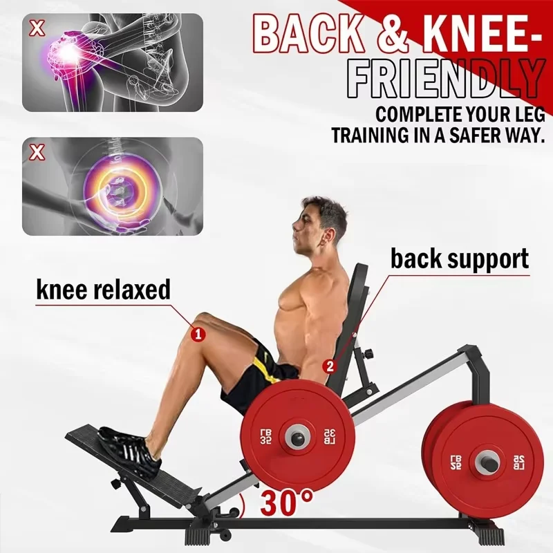 

Тренажер для ягодиц 2-в-1 с обратной педалью для домашнего спортзала, тренажер для подъема бедер для женщин, для тренировки ягодиц и бедер