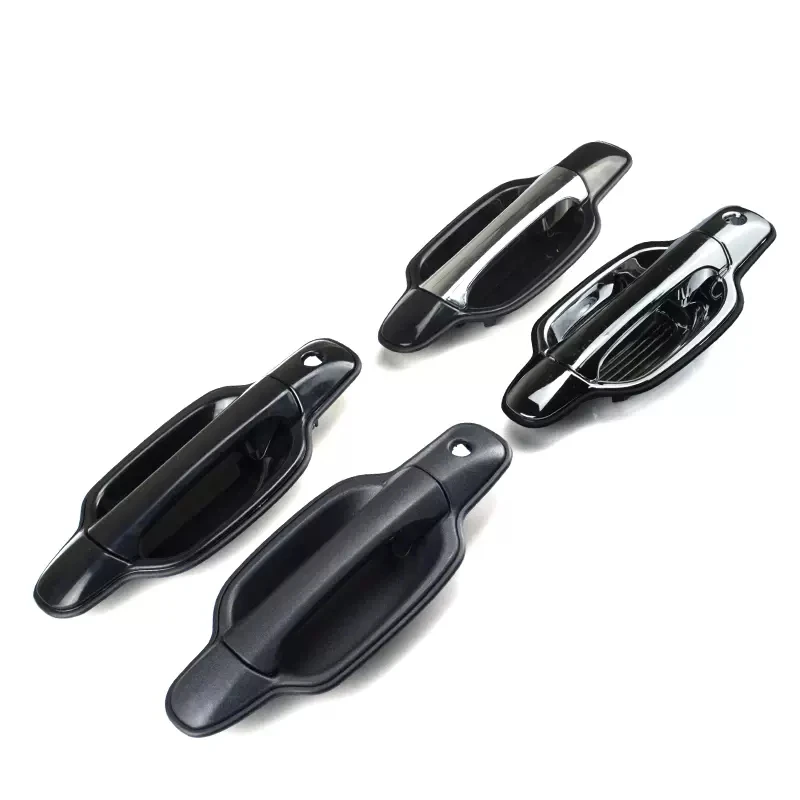 4pcs Spare Parts Front Rear Exterior Outside LH RH Pickup Door Handle Chrome For Isuzu Dmax 2002-2011 For Great Wall Wingle 3 5