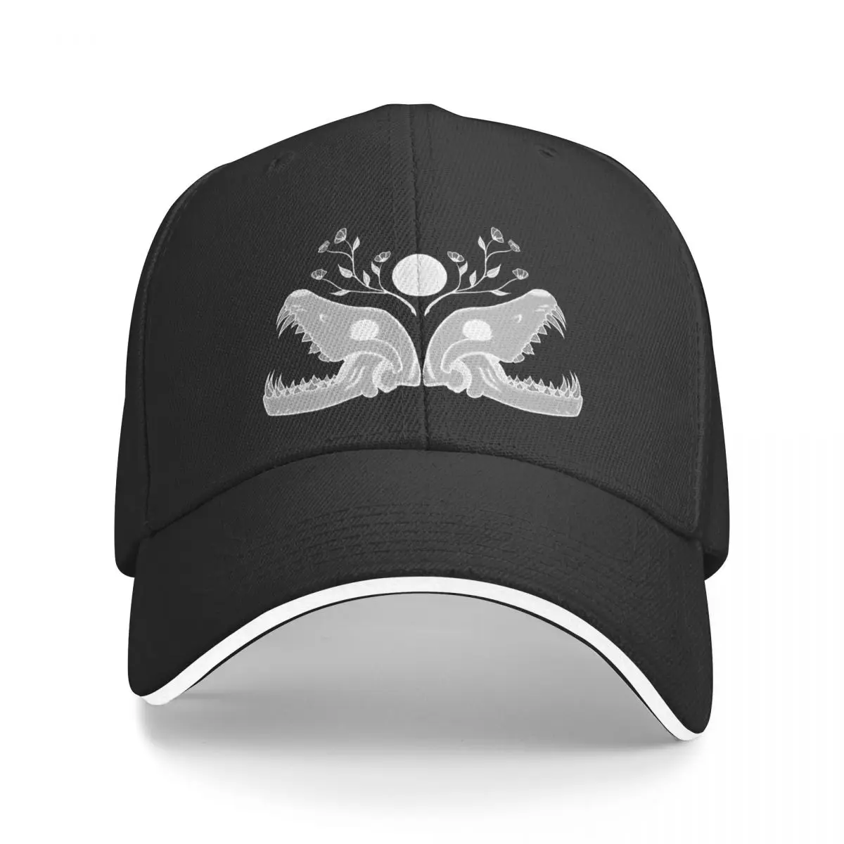 

Dual Wolf Skulls Baseball Cap Military Tactical Cap summer hat Luxury Hat Women's Beach Visor Men's