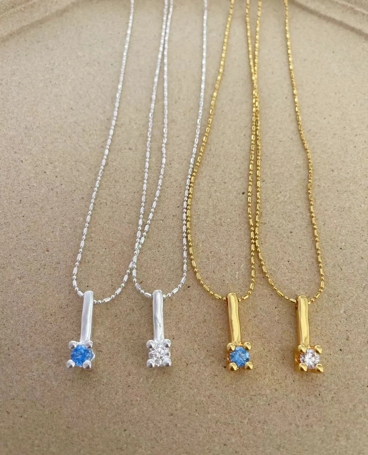 

2024 Spain Brilliant Bright Transparent Quadrilateral Blue Crystal Series Jewelry Set for Women's Gifts