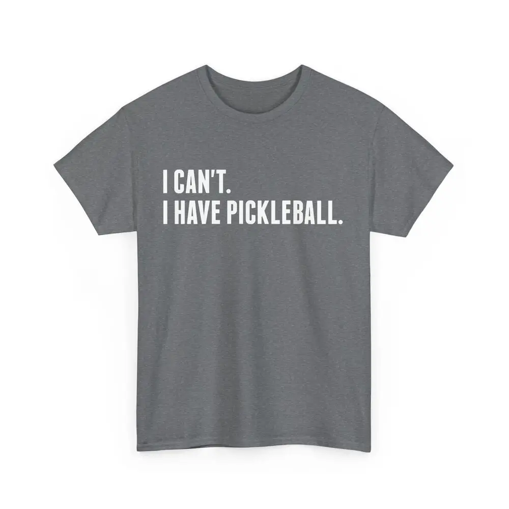 Pickleball Shirt, Pickleball Speler Shirt, Ik Kan Niet Ik Heb Pickleball Grappig T-Shirt