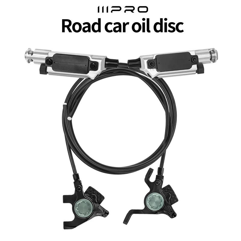 

IIIPRO 6R Road Bike Hydraulic Disc Brake - CNC Integrated Caliper Line Pull to Hydraulic Conversion Kit bicycle accessories