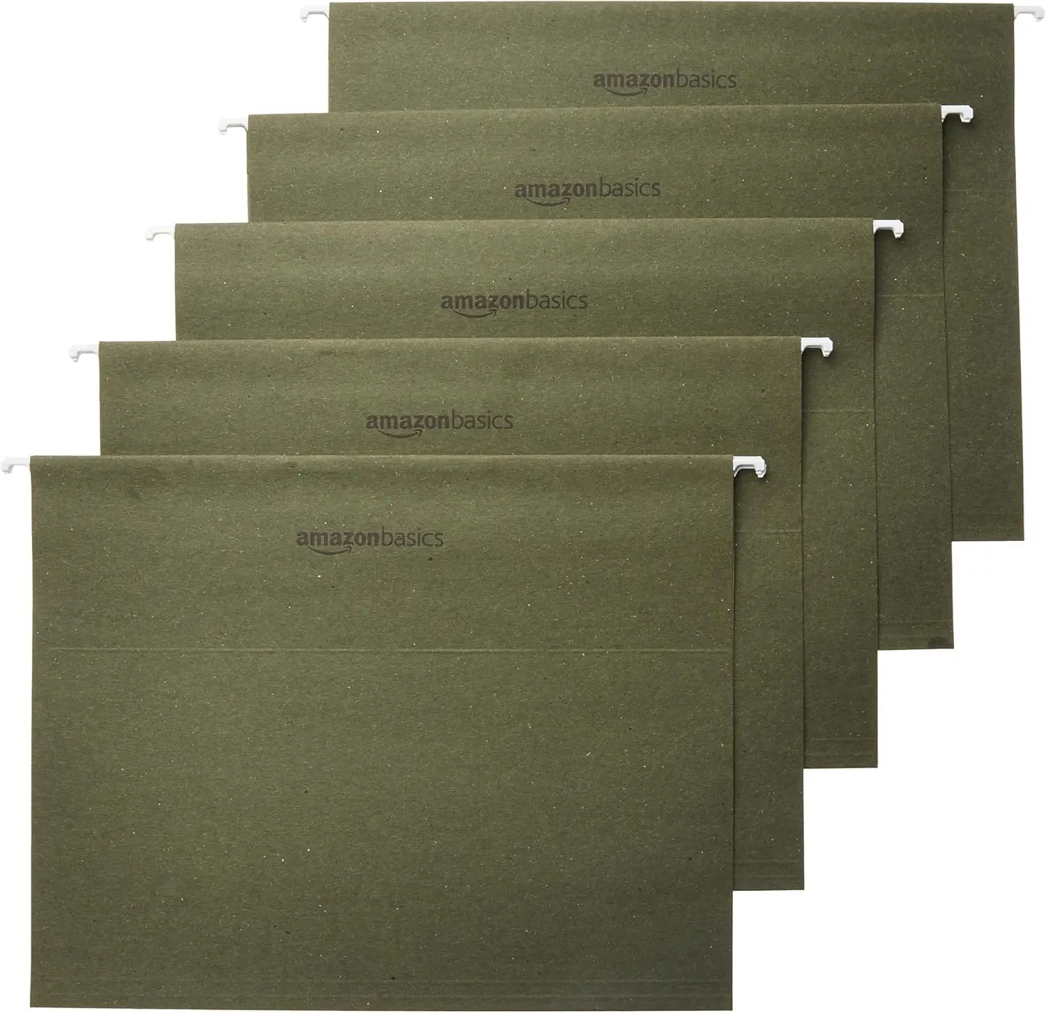

Efficient Hanging Organizer File Folders with Adjustable Tabs, Letter Size, Pack of 25 in Green