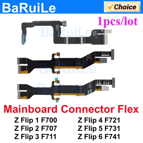 Mainboard Connector Flex Cable For Samsung Z Flip 2 3 4 5 6 F741 F700 F711 F721 F731 F707 Flip4 LCD Display Spin Axis Main Flex
