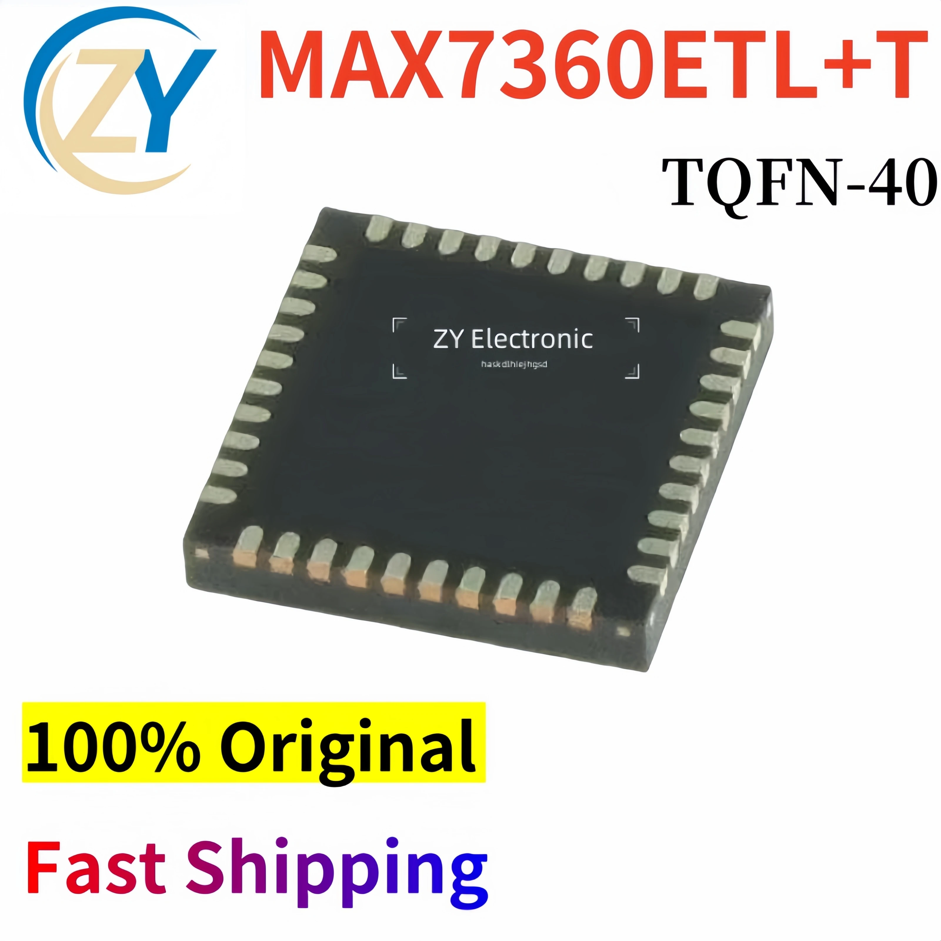 

100% Original MAX7360 Interface ICs MAX7360ETL+T 7360 TQFN-40 Controllers Guaranteed Quality & In Stock