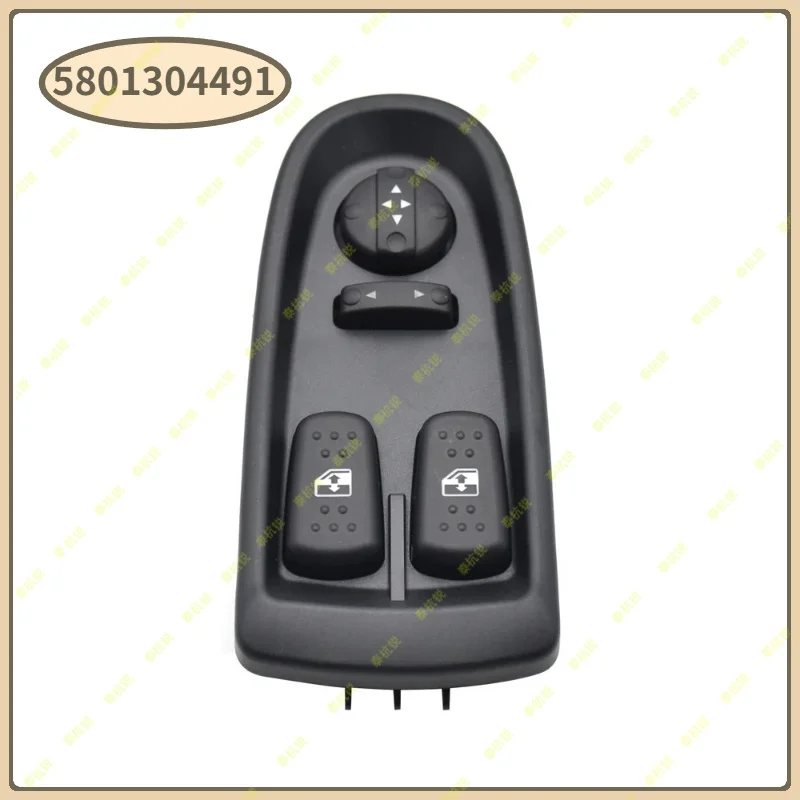 5801304491 5801304490 5801304492 Car Electric Power Window Master Control Switch Lifter Button For Iveco Daily IV 2006-2012