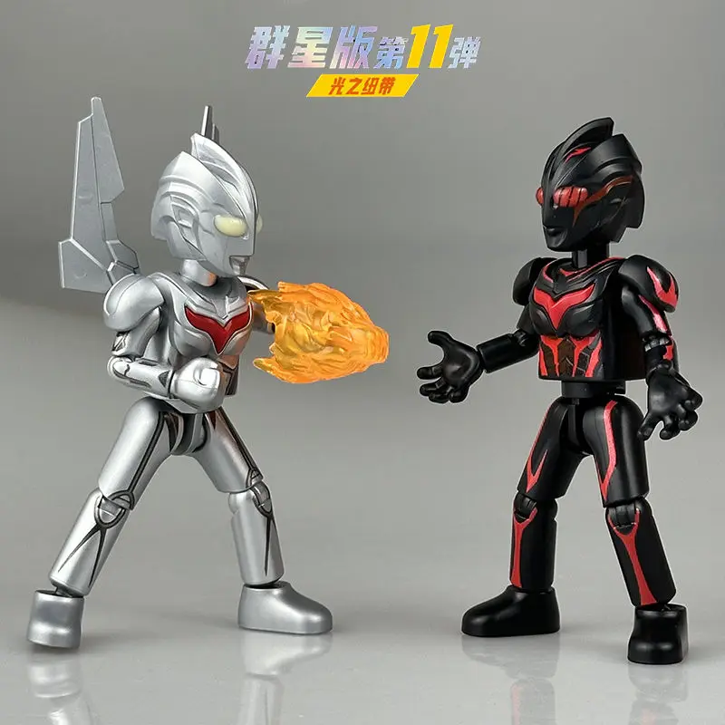 Blokees Ultraman Figure Building Blocks Star Edition Blind Box Building Block Collezione di modelli Decorazione regalo per bambini