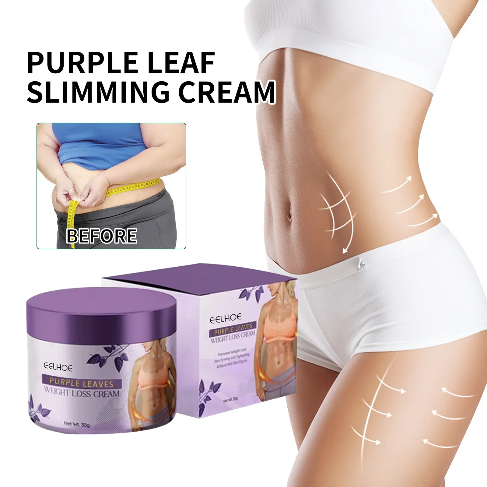 Fast Effective Body Slimming Cream Fat Burn Weight Loss Massaging Cream Leg Body Waist Effective Slimming Moisturizer 다이어트