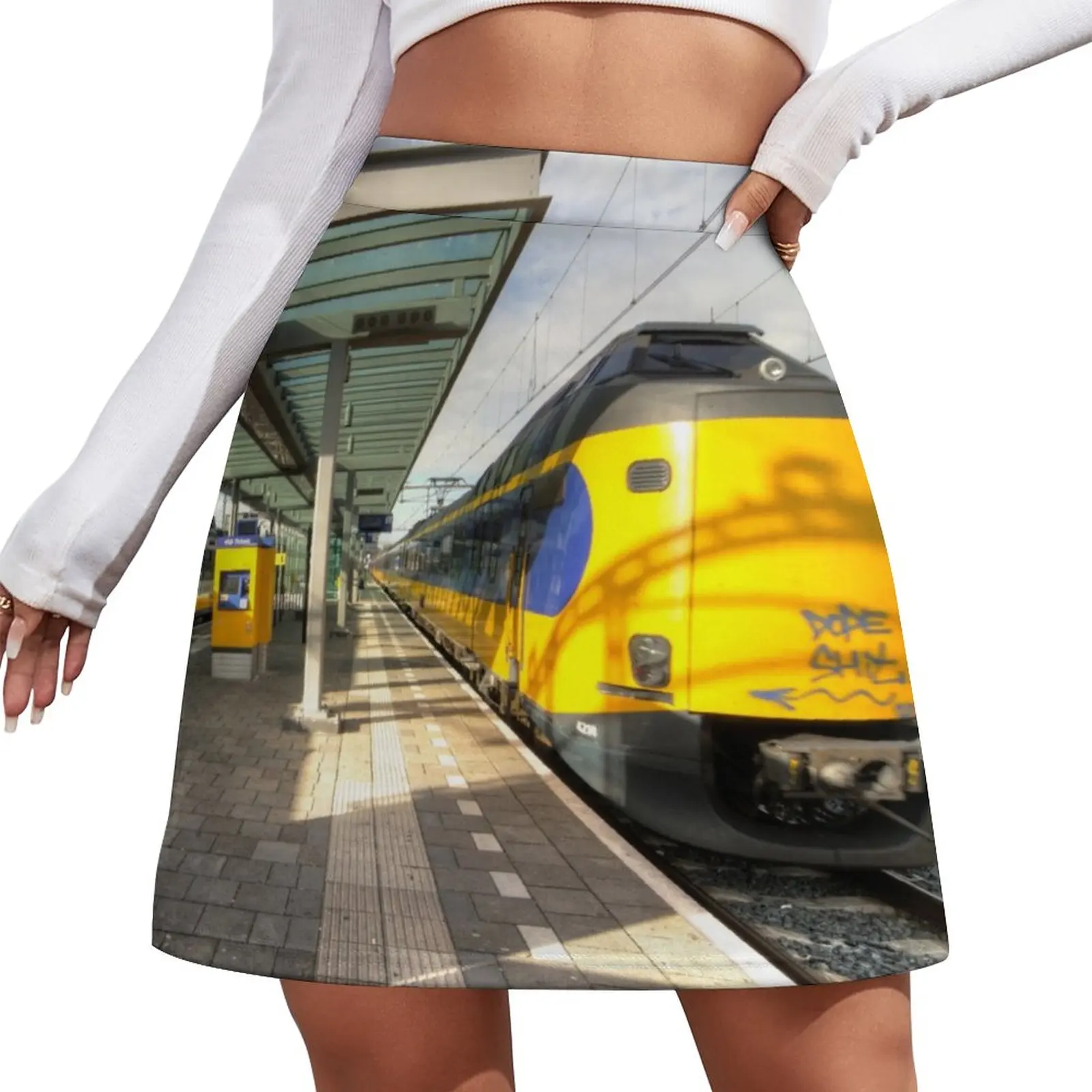 Alphen Station Mini Skirt chic and elegant woman skirt skirt for women