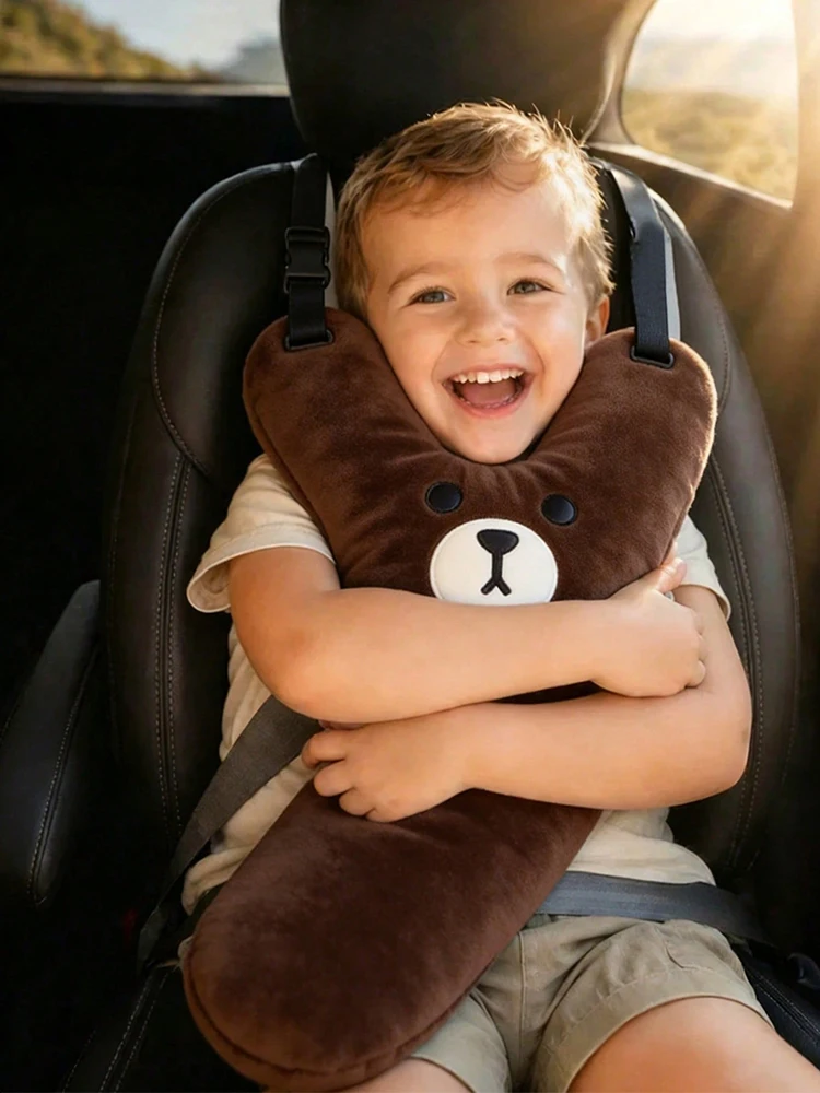 

Children's Car Seat - Rear Seat Headrest - Long-Distance Travel Pillow - Rear Seat Headrest - Side Sleeping Neck Support Pillow