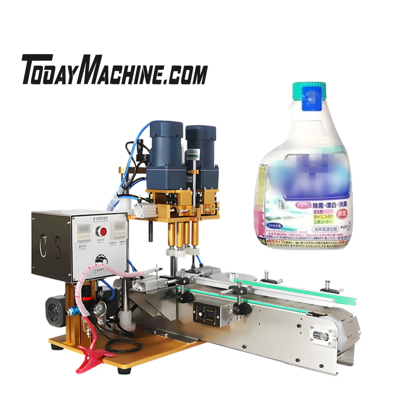 

Automatic Perfume Hand Sanitizer Bottle Capping Machine