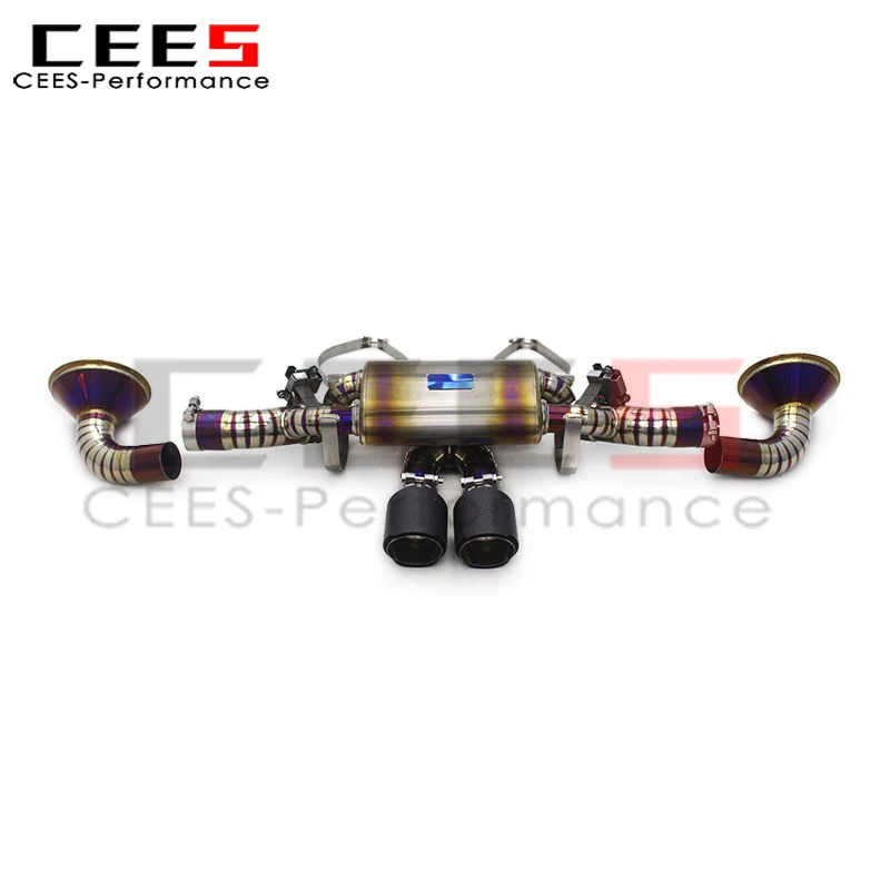 CEES Catback Exhaust System for Porsche 911 992/992.1/992.2 GT3 RS 4.0L 2017-2024 Racing Exhaust Pipe Muffler With OPF/DPF