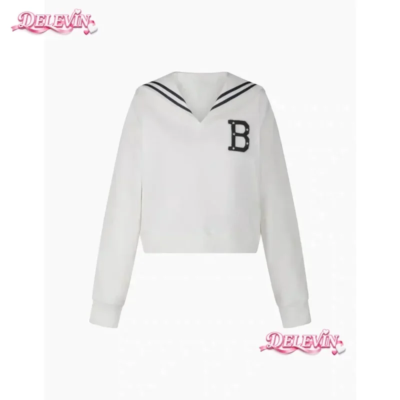 Japanese Sweet Fashion Sportswear Hoodies Coats Women Cute Letter Embroidered Sweatshirt Jacket Autumn New Casual Pants Female