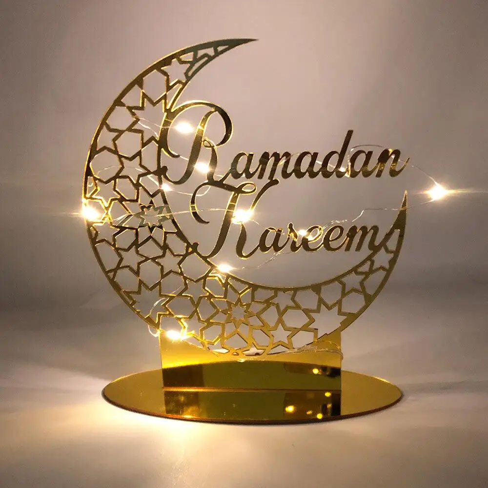 

Eid Mubarak Ornaments Ramadan Decortion for Home 2024 Islam Muslim Party Supplies Ramadan Kareem Aid Eid al-Fitr Decor Kid Gifts