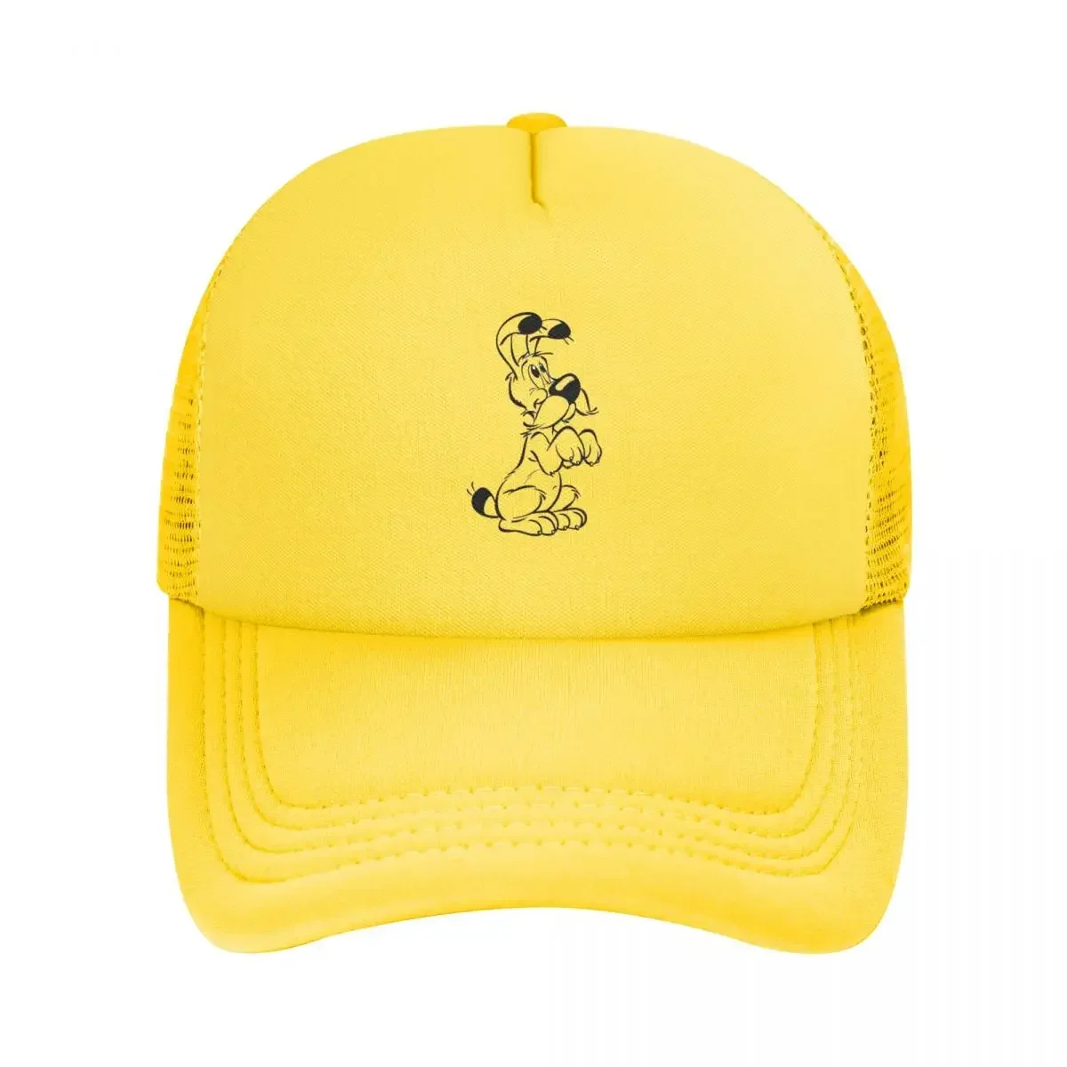 Asterix And Obelix Dogmatix Ideafix Obelix Dog Mesh Baseball Caps Snapback Baseball Hats Casquette Outdoor For Men's And Women's