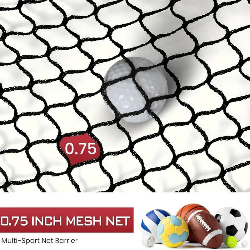 Softball Practice Net 10x10ft Football Trainer Golf Throwing Rebounder Netting Ball Sports Practice Hitting Net For Baseball