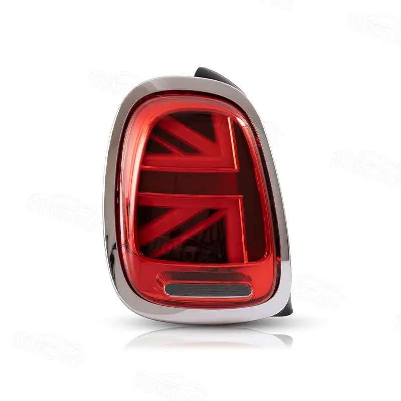For Mini Cooper F55 F56 F57 UNION JACK LCI RED 2014-2019 Lens Rear Tail Lamp with Animation Car TLED Tail Lights view 5