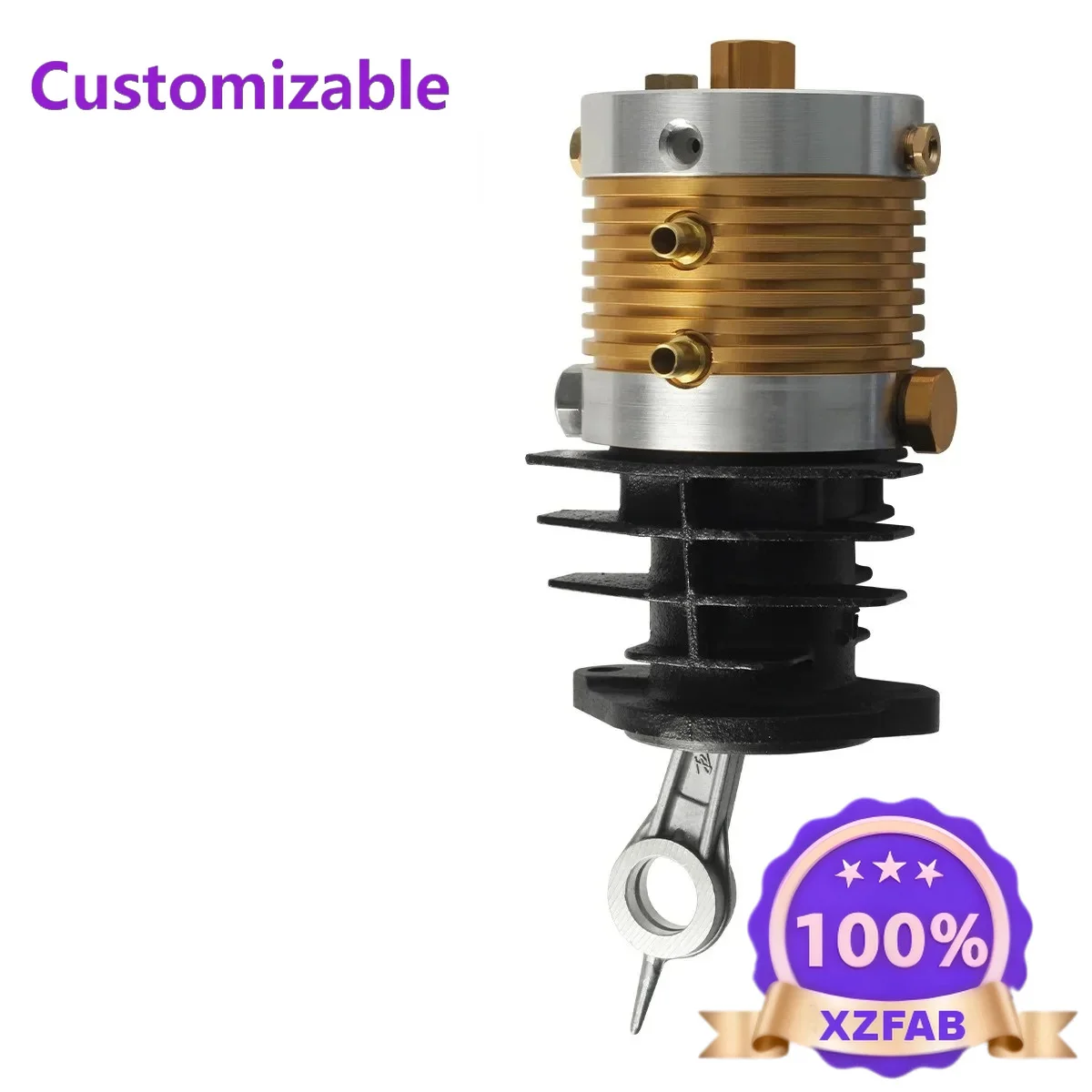 Factory Direct 2026 30MPa 4500PSI Single Cylinder  Air  Head Universal Pneumatic Pump Maintenance Spare Parts For High Pressure