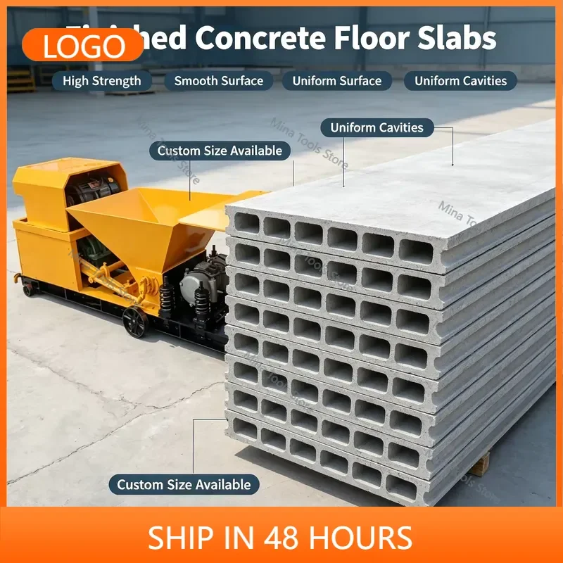 Precast Concrete T Beam Board Making Machine Precasted Roof Slab Forming Machine Precast Concrete Cement Wall Making Machine