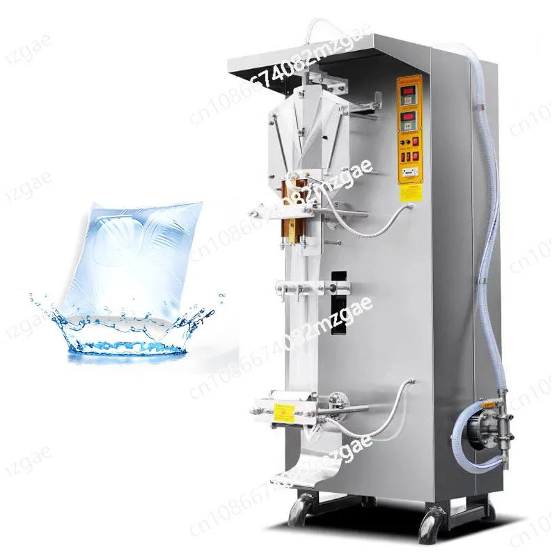 Plastic drinking pouch pure water filling and packaging machine equipment installation device machinery