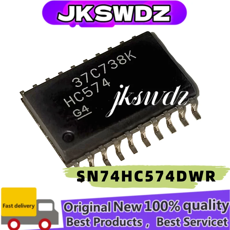 

10pcs Original D-type Trigger Chip, SN74HC574DWR HC574 SOP-20, SN74HC574PWR TSSOP-20, SN74HC573APWR HC573A,