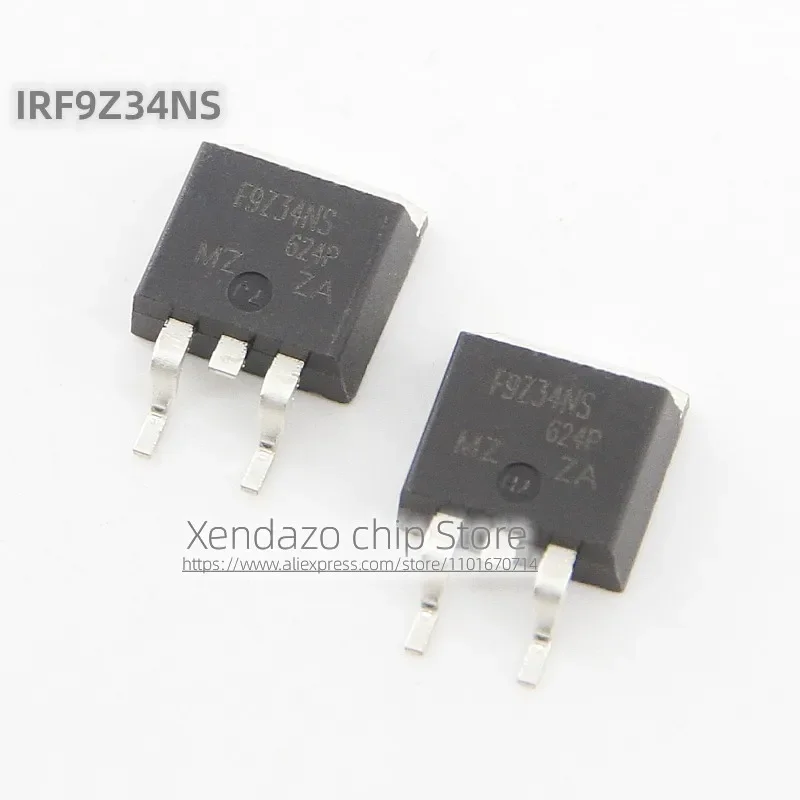 10pcs/lot IRF9Z34NSTRLPBF IRF9Z34NS F9Z34NS TO-263 package Original genuine MOS field-effect transistor
