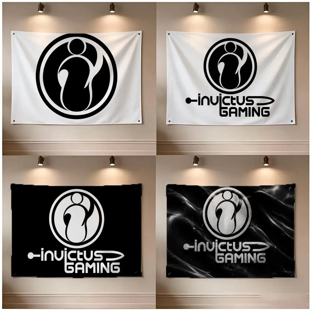 IG Flags Borderless Four Ring Ornament Indoor Outdoor Decoration Quick Hang Install