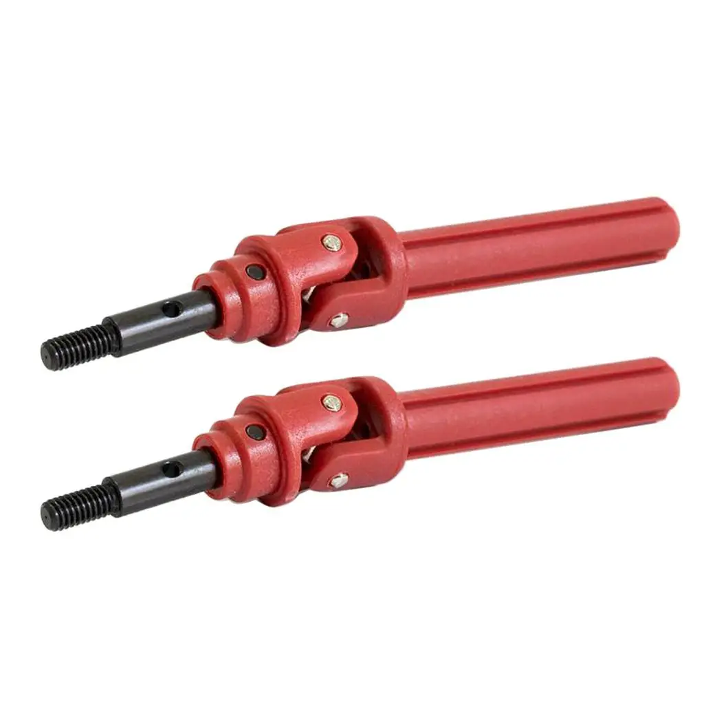 1 Pair 1:10 Remo Truck Front Drive Shaft Shafts CVD Axle for 727 Traxxas Slash RC Cars Spare Parts