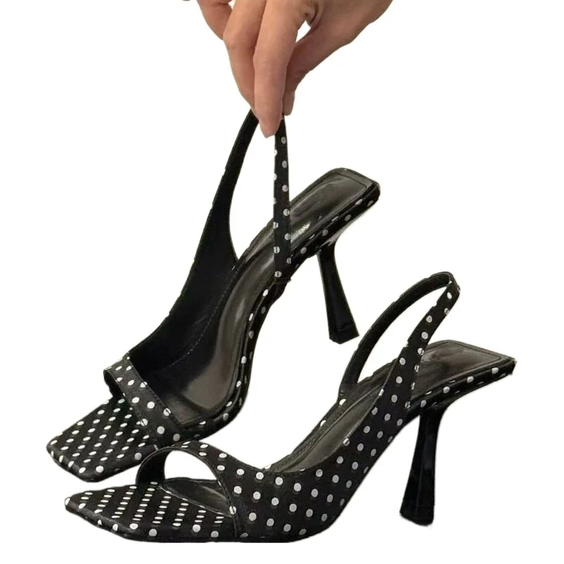 New Summer Open Toe High Heel Sandals Women Shoes Fashionable Thin High Heels Female Fashion Sexy Pumps Sandals Zapatos De Mujer