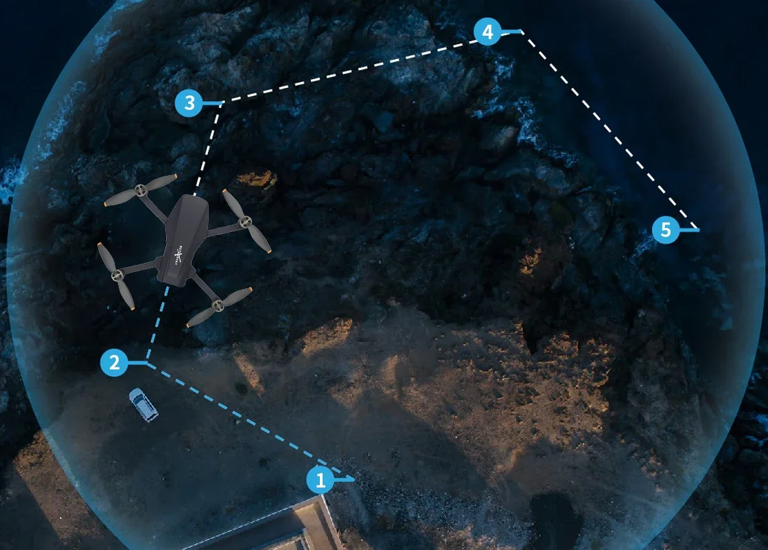 B5 MINI RC Drone With Professional 4K HD Camera 250g Brushless Motor RC Quadcopter GPS 5G Wifi 3-Axis Gimbal Helicopter