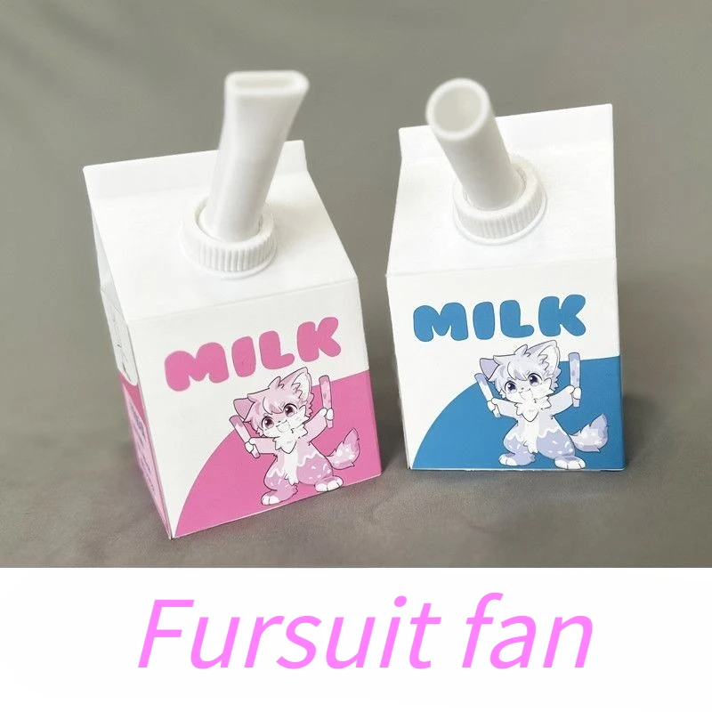 Special Neck Fan for Animal Clothing Milk Carton Modeling Beast Head Small Fan Flat Replacement Neck Type Special Electric Fan