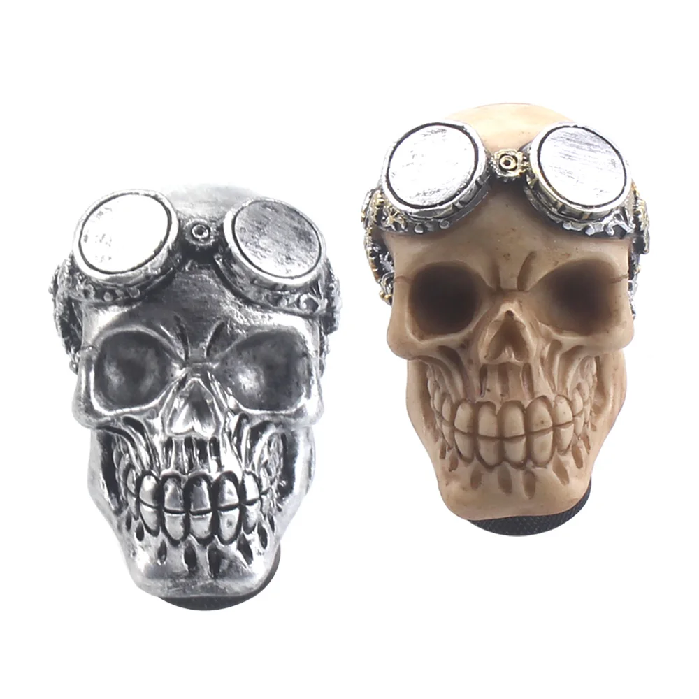 

Car accessories decorative skull shift knob car manual shift lever shift lever knob shift knob