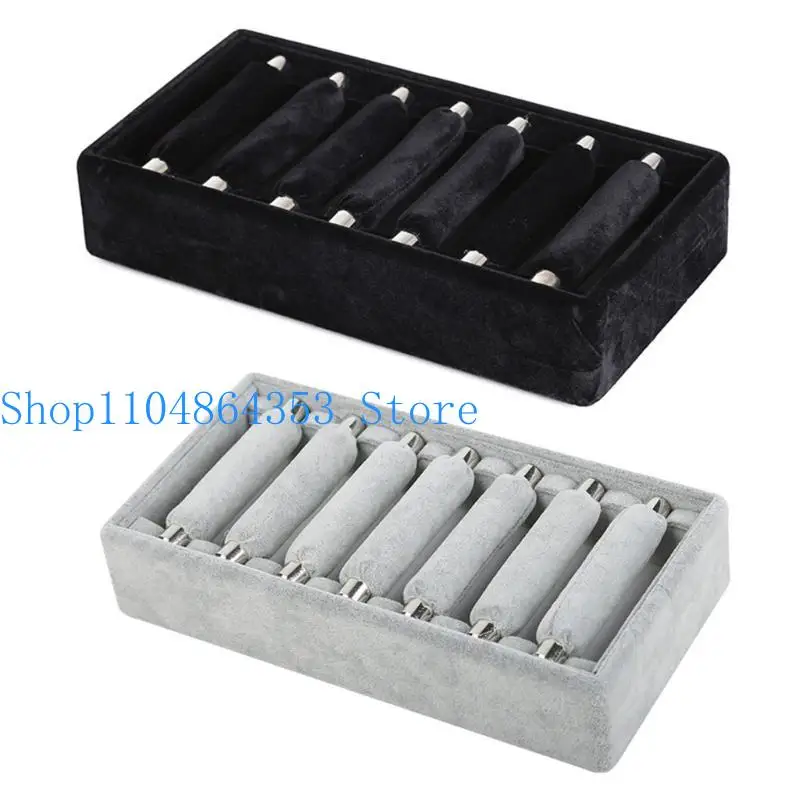 652F Многофункциональный поднос выставки для выставки для колец с четкой наглядностью